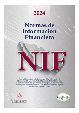 NIF NORMAS DE INFORMACION FINANCIERA 2024 NIF PROFESIONAL