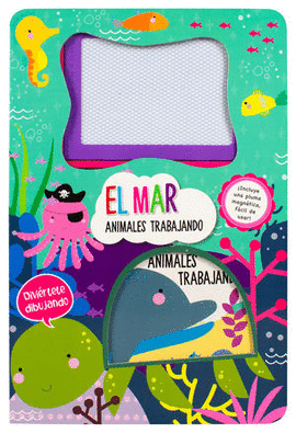 DIVIERTETE DIBUJANDO EL MAR ANIMALES TRABAJANDO