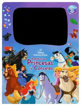 LIBRO CON PIZARRÓN ELECTRÓNICO: DISNEY AVENTURAS DE PRINCESAS Y CORCELES