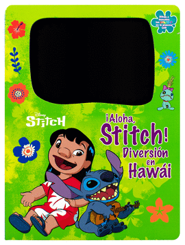LIBRO CON PIZARRÓN ELECTRÓNICO: ¡ALOHA, STITCH!: DIVERSIÓN EN HAWÁI