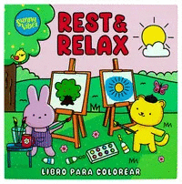 LIBRO PARA COLOREAR: REST & RELAX