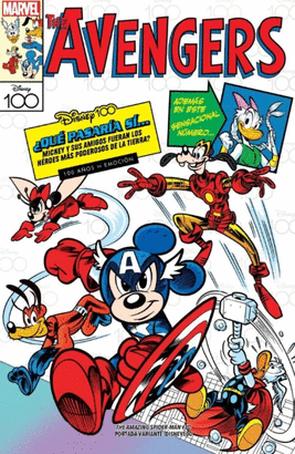 THE AMAZING SPIDER-MAN #10. PORTADA VARIANTE DISNEY 100