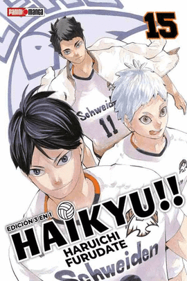 HAIKYU!! #15 (EDICION 3 EN 1)