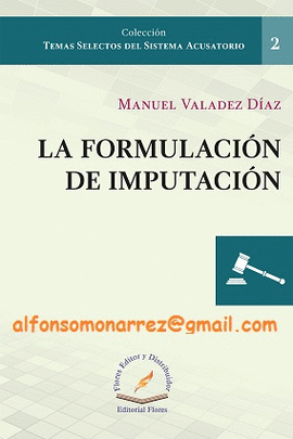 LA FORMULACION DE IMPUTACION