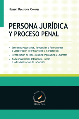 PERSONA JURÍDICA Y PROCESO PENAL