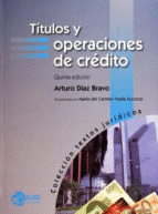 TITULOS Y OPERACIONES DE CREDITO 5TA ED