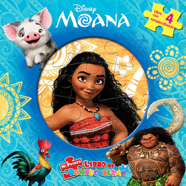 MI PRIMER LIBRO DE ROMPECABEZAS: MOANA