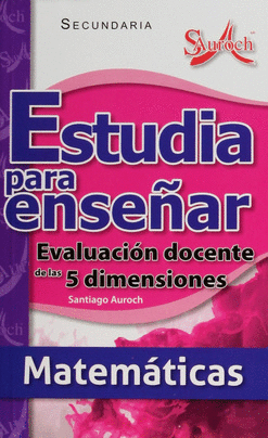 ESTUDIA PARA ENSEÑAR MATEMATICAS