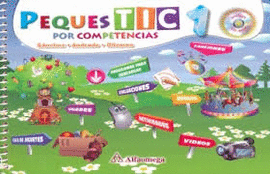 PEQUES TIC 1 POR COMPETENCIAS INCL. CD-ROM