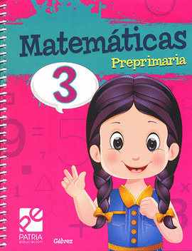 MATEMATICAS 3 PREPRIMARIA