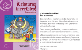 CRIATURAS INCREIBLES! LOS MAMIFEROS