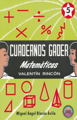CUADERNOS GADER  MATEMATICAS 5
