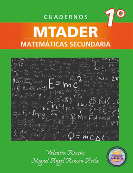 CUADERNOS MTADER. MATEMÁTICAS 3° SECUNDARIA