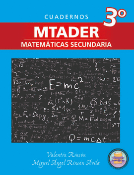 CUADERNOS MTADER. MATEMÁTICAS 1° SECUNDARIA