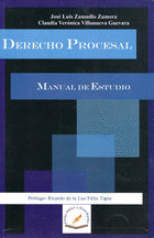 DERECHO PROCESAL MANUAL DE ESTUDIO