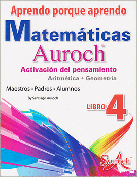 APRENDO PORQUE APRENDO MATEMATICAS LIBRO 4