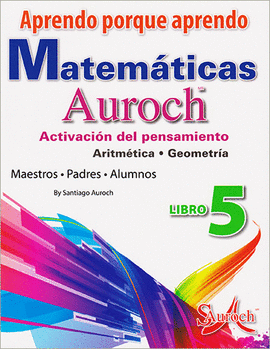 APRENDO PORQUE APRENDO MATEMATICAS LIBRO 5