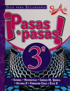 ¡PASAS O PASAS! 3 GUÍA PARA SECUNDARIA