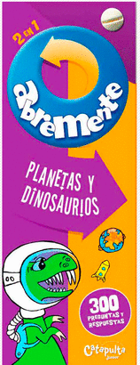 ABREMENTE TEMATICO 2 EN 1 PLANETAS Y DINOSAURIOS