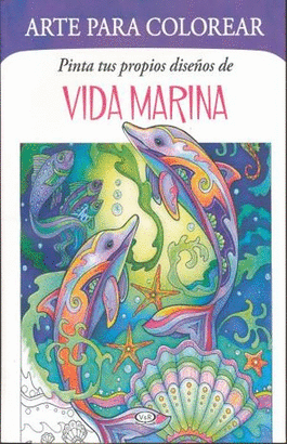 VIDA MARINA (ARTE PARA COLOREAR)