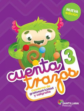 CUENTA TRAZOS 3 CUADERNO DE GRAFOMOTRICIDAD Y CALIGRAFÍA ESPIRAL DEL SABER