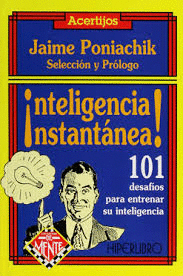 ACERTIJO INTELIGENCIA  INSTANTE