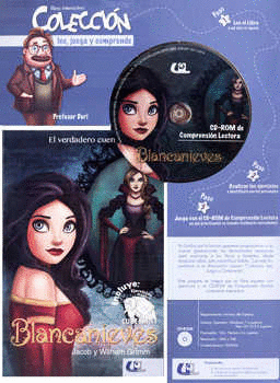 BLANCANIEVES LIBRO DE LECTURAS+CD-ROM DE COMPRESION LECT