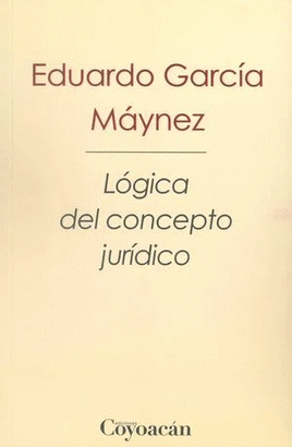 LÓGICA DEL CONCEPTO JURÍDICO