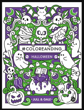#COLOREANDING. HALLOWEEN