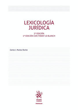 LEXICOLOGÍA JURÍDICA