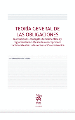 TEORÍA GENERAL DE LAS OBLIGACIONES