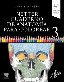 NETTER CUADERNO DE ANATOMÍA PARA COLOREAR 3 ED.