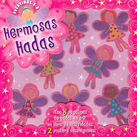 HERMOSAS HADAS PEGATINAS 3-D