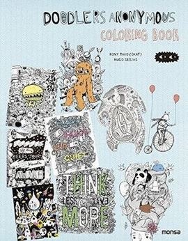 DOODLERS ANONYMOUS COLORING BOOK