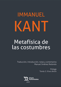 METAFÍSICA DE LAS COSTUMBRES