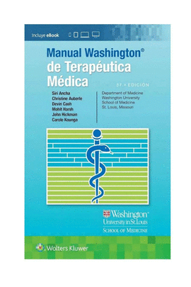 MANUAL WASHINGTON DE TERAPÉUTICA MÉDICA