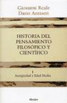 HISTORIA DEL PENSAMIENTO FILOSOFICO Y CIENTIFICO