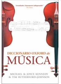 DICCIONARIO OXFORD DE MUSICA