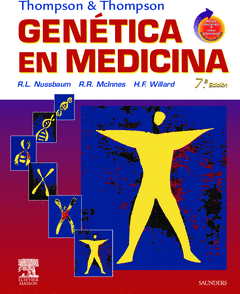 GENETICA EN MEDICINA 7 EDIC  DE THOMPSON Y THOMPSON