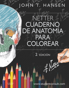 NETTER CUADERNO DE ANATOMIA PARA COLOREAR 2° EDICION