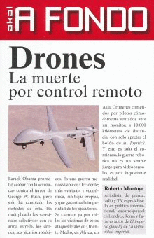 DRONES, LA MUERTE POR CONTROL REMOTO