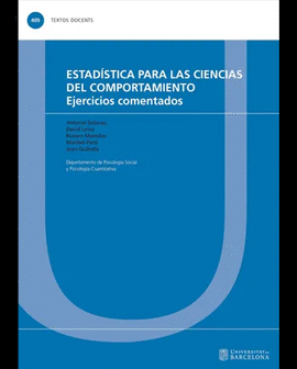 ESTADISTICA PARA LA CIENCIAS DEL COMPORTAMIENTO