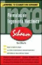 FORMULAS DE INGENIERA MECANICA  SCHAUM