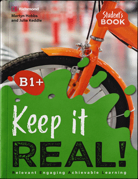 KEEP IT REAL! B1+STUDENT´S BOOK