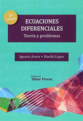 ECUACIONES DIFERENCIALES 3° EDICION. TEORIA Y PROBLEMAS