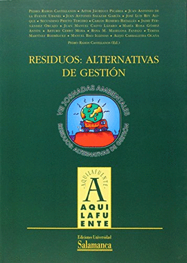 RESIDUOS:ALTERNATIVAS DE GESTION