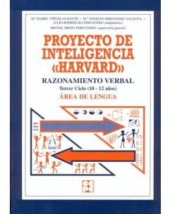 PROYECTO DE INTELIGENCIA HARVARD. PRIMARIA. RAZONAMIENTO VERBAL