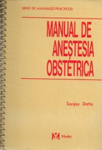 MANUAL DE ANESTESIA OBSTETRICA