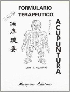 FORMULARIO TERAPÉUTICO DE ACUPUNTURA
