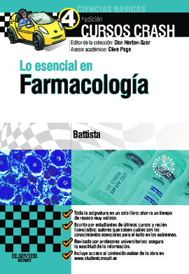 LO ESENCIAL EN FARMACOLOGIA 4°EDIC CURSOS CRASH